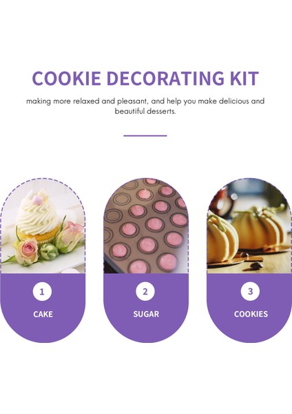 19 Adet Kek Dekorasyon Alet Seti, Kurabiye Kek Dekorasyon Araçları Için (Yurt Dışından) fırsatları