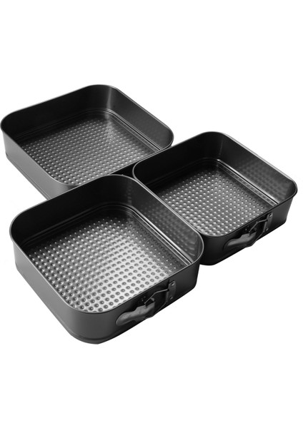 Kare Kelepçeli Tatlı Tavası Yapışmaz Sızdırmaz Kek Tavası (Yurt Dışından) modelleri