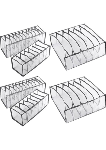 Adet Bölmeli Saklama Kutusu Sütyen Çorap Külot Külot Için Fit (Yurt Dışından)