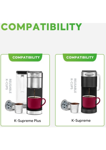 Keurig K-Supreme Plus/k-Supreme Kahve Filtreli Fincan Beş Delikli K Fincan Için (Yurt Dışından) modelleri
