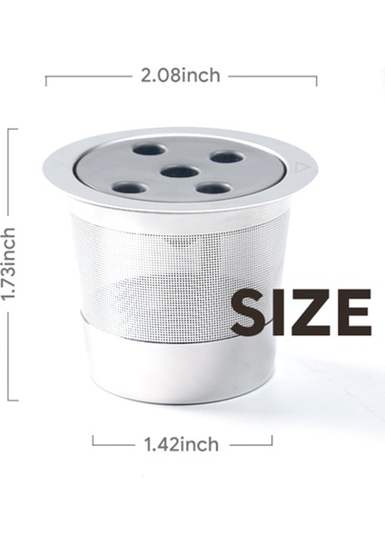 Keurig K-Supreme Plus/k-Supreme Kahve Filtreli Fincan Beş Delikli K Fincan Için (Yurt Dışından) fırsatları