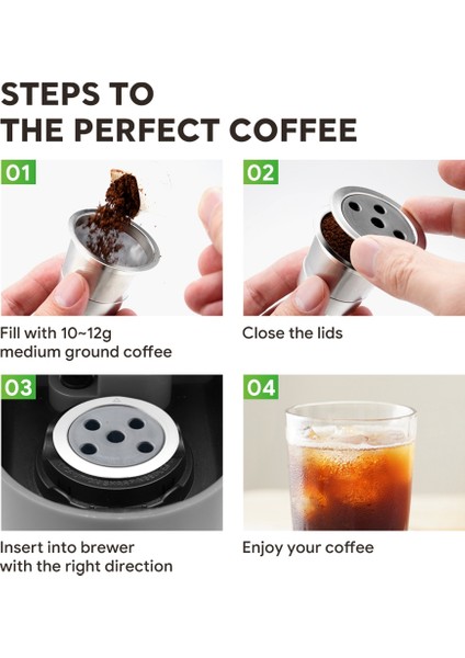 Keurig K-Supreme Plus/k-Supreme Kahve Filtreli Fincan Beş Delikli K Fincan Için (Yurt Dışından) indirimleri