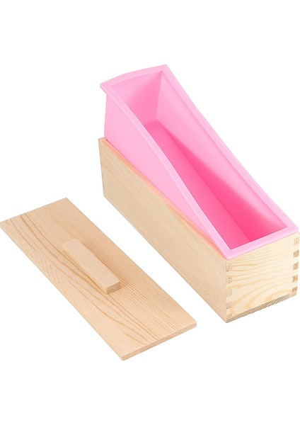 2'li Paket 42OZ Ahşap Kutulu Pembe Sabun Kalıpları (Yurt Dışından) fırsatları