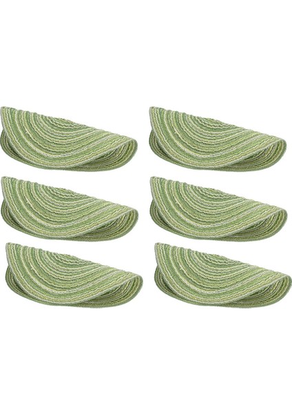 Adet Pot Trivet Büyük Örgülü Dokuma Trivet Coaster, Trivet Pad Yeşil (Yurt Dışından)