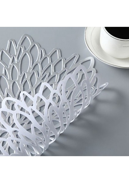 Yemek Masası Için 8 Adet Placemats, Hollow Muhteşem Masa Paspasları, Altın (Yurt Dışından)