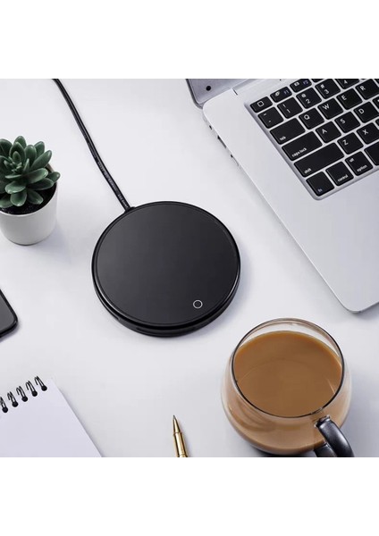 Taşınabilir USB Bardak Isıtıcı 3 Dişli Kahve Kupa Isıtma Coaster Ab Tak (Yurt Dışından)
