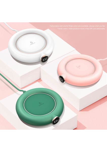 Kahve Kupa Mat Isıtıcı, USB Sabit Sıcaklık Sıcak Altlıkları, Beyaz (Yurt Dışından) indirimleri