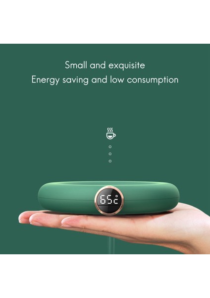 Kahve Kupa Mat Isıtıcı, USB Sabit Sıcaklık Sıcak Altlıkları, Yeşil (Yurt Dışından)