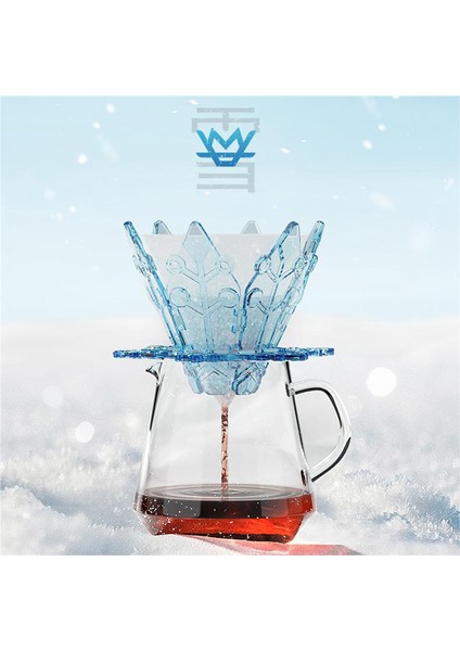Snowflake Kahve Filtreli Fincan V 60 El Punch,pembe (Yurt Dışından) fırsatları