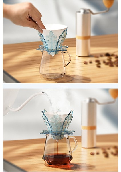 Snowflake Kahve Filtreli Fincan V 60 El Punch,pembe (Yurt Dışından) indirimleri