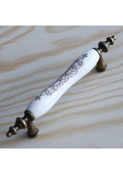 Gerçek Porselen Antik Sarı 96 mm Kulp Mobilya Mutfak Kulplar Dolabı Çekmece Kulbu Dolap Kapak Kulpu fiyatları