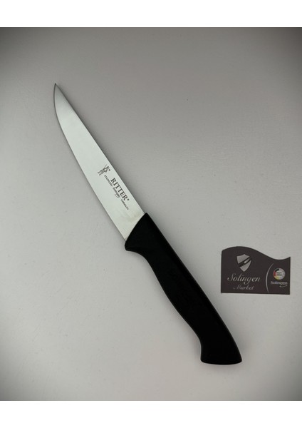 Rıtter Genel Kullanım Mutfak Bıçağı 15 cm Siyah