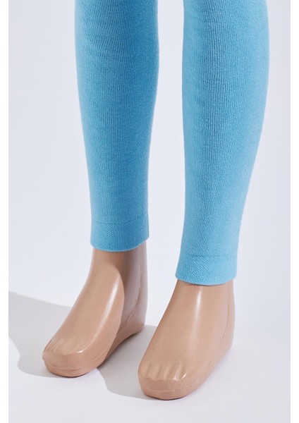 İçi Havlu Çocuk Tayt Buz Mavisi fiyatları