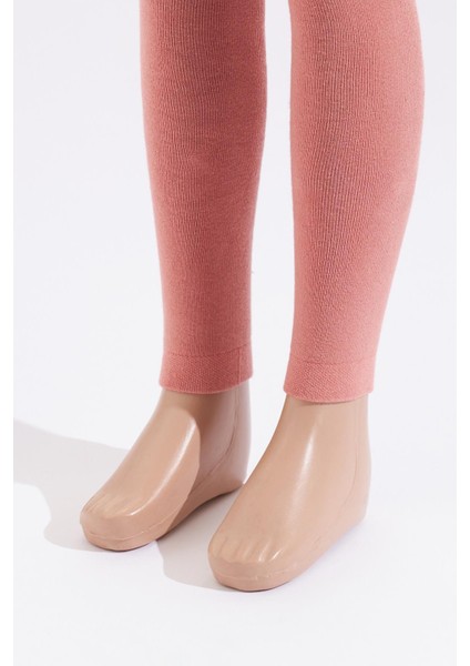 İçi Havlu Çocuk Tayt Faded Pembe fiyatları