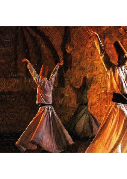 Hobby Öz E Yolculuk Mevlana 2 Sayılarla Boyama Seti Rulo