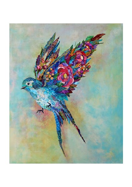 Hobby Cennet Kuşu Sayılarla Boyama Seti Rulo