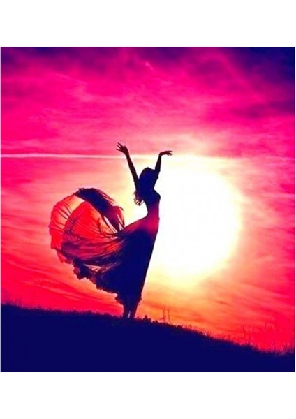 Canvas Ferahlamak Sayılarla Boyama Seti Kasnaklı