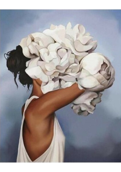 Hobby Çiçeklenmek 4 Sayılarla Boyama Seti Rulo