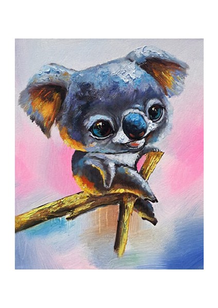 Hobby Koala Lili Sayılarla Boyama Seti Rulo