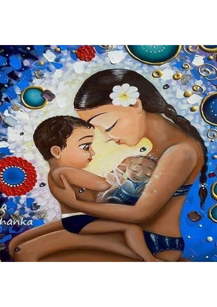 Hobby Anne Aşkı Sayılarla Boyama Seti Rulo