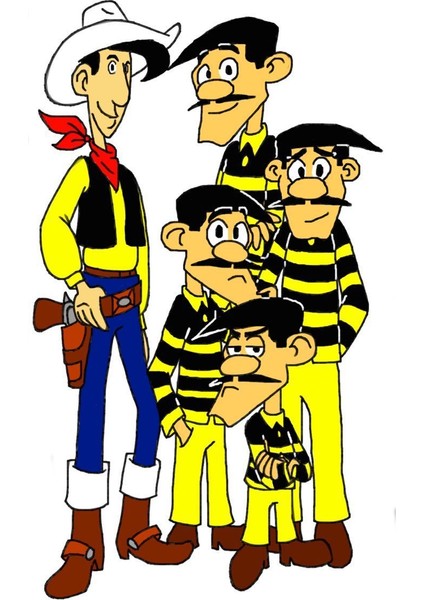 Hobby Daltonlar Sayılarla Boyama Seti Rulo