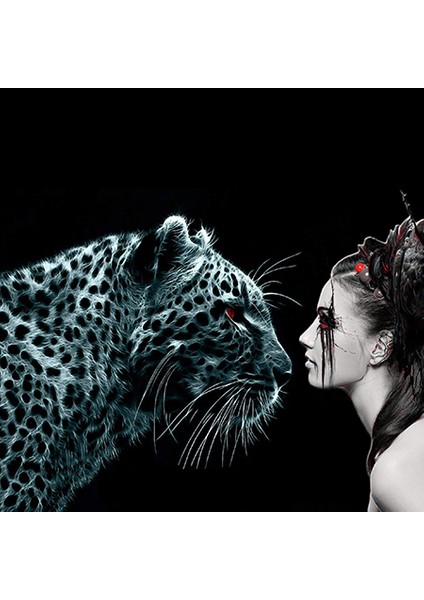 Hobby Kaplanın Duruşu Sayılarla Boyama Seti Rulo