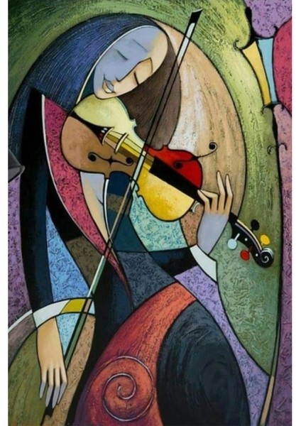 Canvas Violet Boyama Seti Kasnaklı