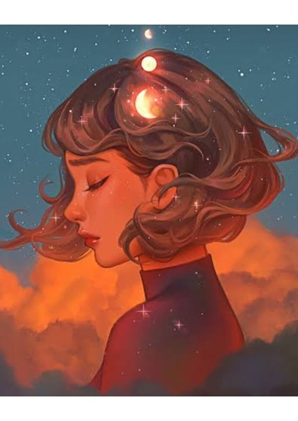 Hobby Düşüncedir Evren Sayılarla Boyama Seti Rulo