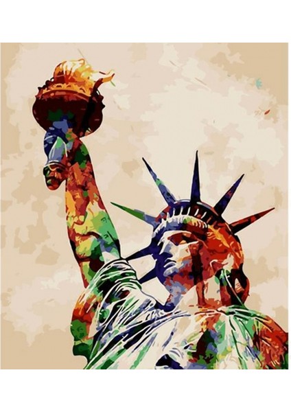 Hobby Özgürlük Anıtı Sayılarla Boyama Seti Rulo