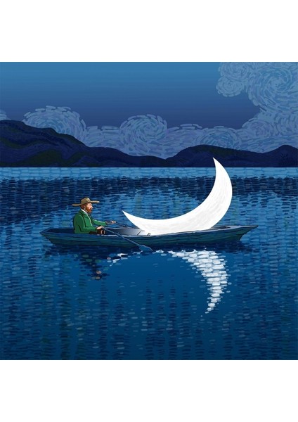 Hobby Van Gogh ve Ay Işığı Sayılarla Boyama Seti Rulo