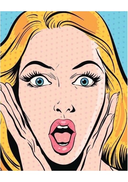 Hobby Pop Art Şok Sayılarla Boyama Seti Rulo