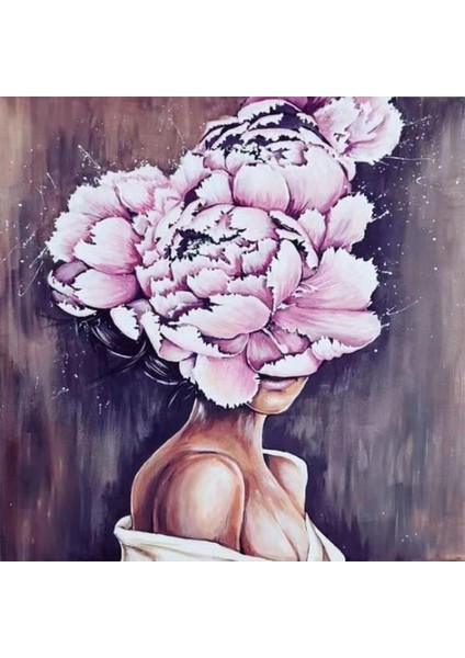 Hobby Kadının Adı Huzur 1 Sayılarla Boyama Seti Rulo