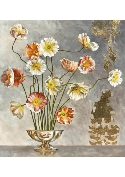 Hobby Zarif Çiçekler Sayılarla Boyama Seti Rulo