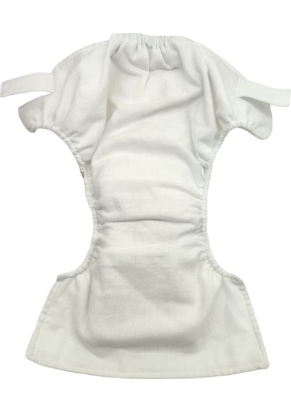 Baby Ybb Yıkanabilir Bebek Bezi Cepli Puantiyeli  Desen  Cırt  Cırtlı 8 - 18 kg