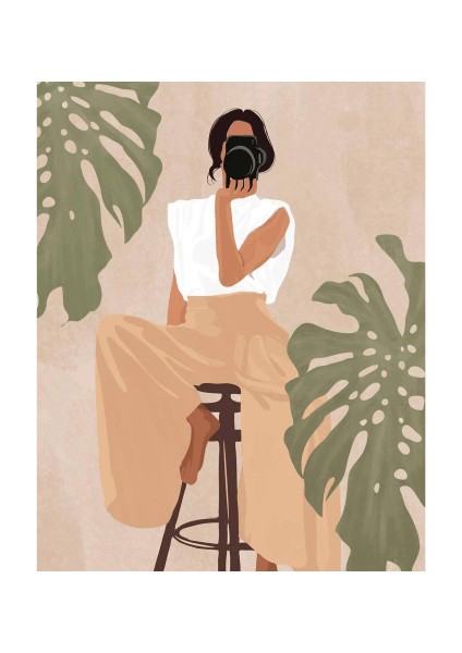 Hobby Kadının Esareti 9 Sayılarla Boyama Seti Rulo