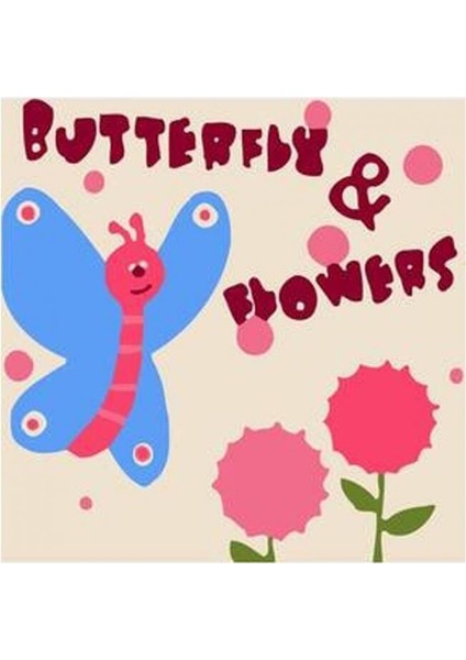 Canvas Mavi Kelebek Sayılarla Boyama Seti Kasnaklı