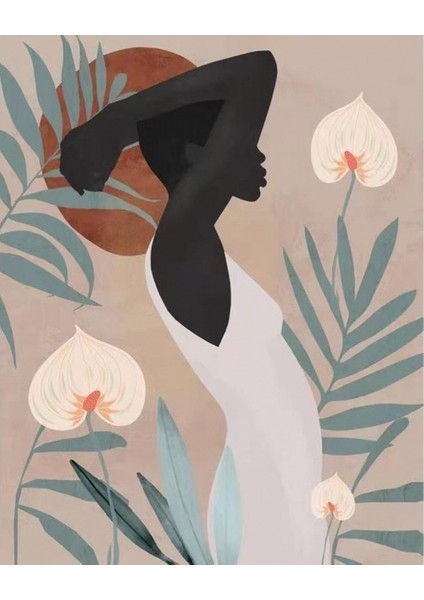 Hobby Kadının Esareti 5 Sayılarla Boyama Seti Rulo