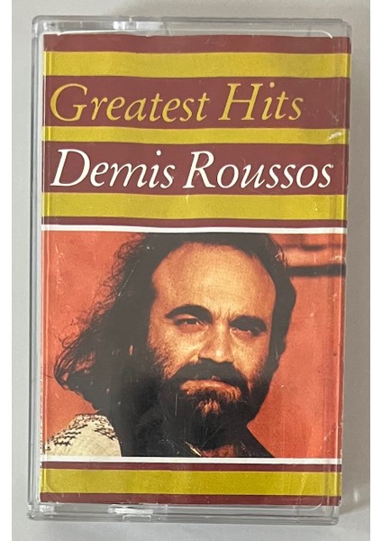 Demis Roussos Greatest Hits Kaset (Orjinal Dönem Baskı)