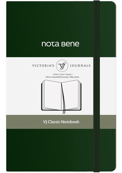 Nota Bene Classic Sert Kapak Defter, 9X14 Cm, Çizgili fiyatları