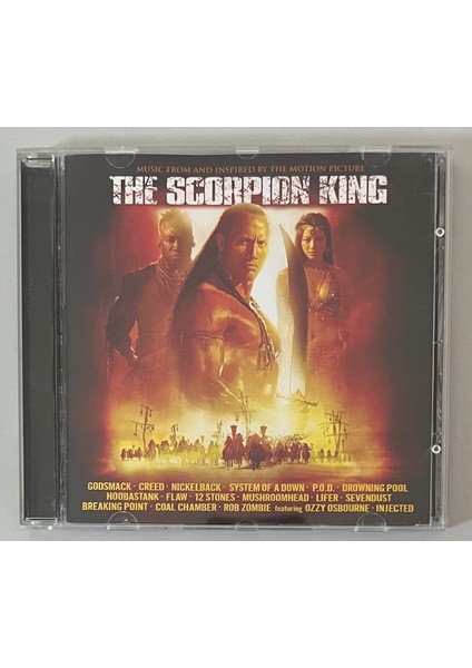 The Scorpion King (Music From And Inspired By The Motion Picture) CD (Orjinal Dönem Baskı)