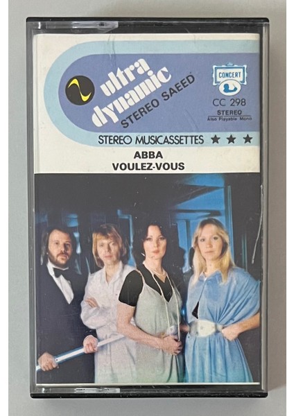 Abba Voulez Vous Kaset (Orjinal Endonezya Dönem Baskı)