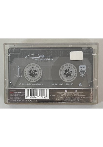 Çelik Onu Düşünürken Kaset (Orjinal Dönem Baskı) fiyatları