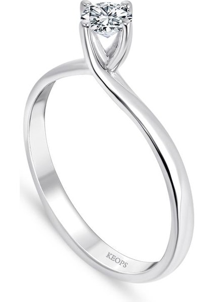 G Renk 0.25 Karat Pırlanta Tektaş Yüzük fiyatları