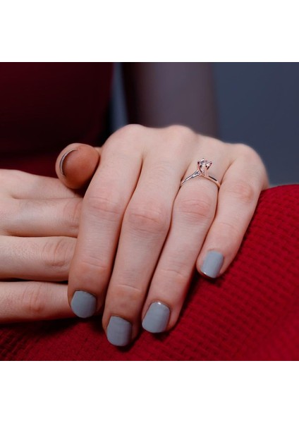 G Renk 0.25 Karat Pırlanta Tektaş Yüzük fırsatları