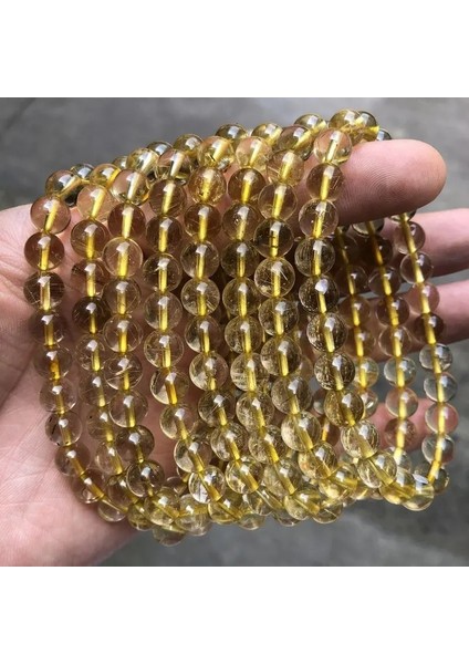 8mm Tarzı Buz Altın Rutilated Jd Altın Rutilated Kuvars Bilezikler Kadınlar Için Doğal Taş Boncuk Unisex Bilezik Takı Erkekler Bilezik Bilezik Dekorasyon (Yurt Dışından)