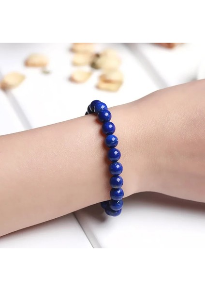 12 mm Tarzı 3A Lacivert Taşı Jd Yüksek Li Doğal Taş Lapis Lazuli Boncuklu Kadın Erkek Moda Enerji Bilezik Için Bilezikler Elastik Takı Hediye (Yurt Dışından) fırsatları