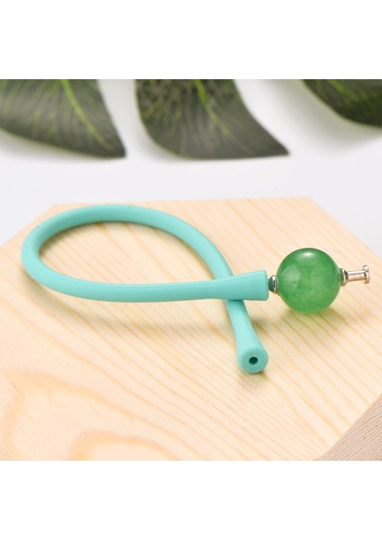 Koyu Mavi Kaplan Gözü Pipitree Moda Doğal Taş Silikon Bilezik Takı Unisex Kaplan Gözü Lava Çift Bilezikler Kadın Erkek Pulsera Mujer (Yurt Dışından)