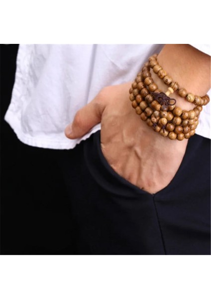 Yeşil PULSERAS108 Boncuk 8mm Doğal Sandal Ağacı Budist Buda Ahşap Tespih Mala Unisex Erkekler Bilezik ve Bilezikler Takı Bijoux (Yurt Dışından) fiyatları