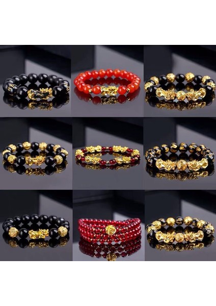 No.1 Boyutu Cesur Birlikler Boncuk Pıxıu Kadın Erkek Için Bilezik Obsidyen Taş Boncuk Bilezik Şanslı Cesur Servet Getirin Feng Shui Bilezikler Hediye (Yurt Dışından) fiyatları