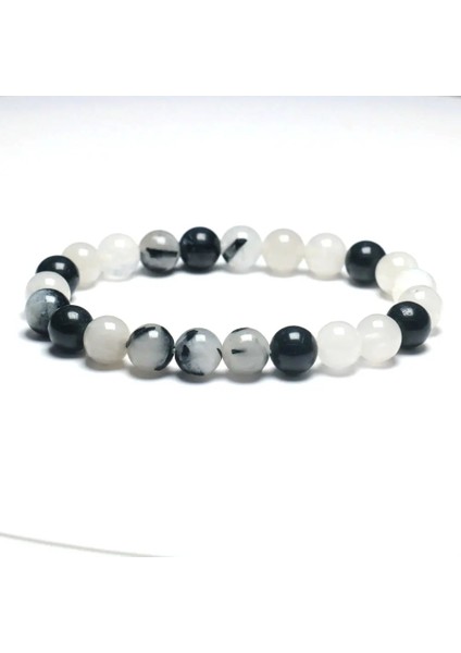 Erkek Boyutu Tarzı Rutilasyonlu Kuvars Labradorit Bilezik Erkekler Kadınlar Için Doğal Aytaşı Boncuk Streç Bilezikler Çakra Şifa Enerji Yoga Bilezik Erkekler Takı (Yurt Dışından)